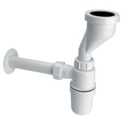 Сифон для пісуару McAlpine зі зміщенням 2х32 мм поліпропілен білий HC2PO