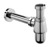 Сифон для раковини без зливу McAlpine 1¼ латунь хром 200M