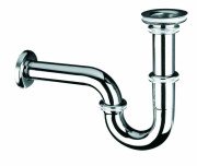 Сифон для раковины McAlpine 1¼ латунь хром 215+255CB