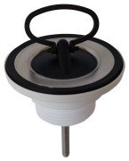 Злив для раковини McAlpine 1¼ з решіткою та пробкою хром HC15B