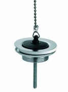 Злив для раковини McAlpine 1¼ з решіткою та пробкою хром 255CB