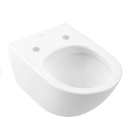 Унитаз подвесной Villeroy & Boch Antao 37х56 см санитарная керамика CeramicPlus альпийский белый 4674T0R1