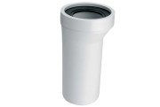 Коліно-підключення до унітазу McAlpine зі зміщенням 20 мм без ущільнювача поліпропілен білий HC36