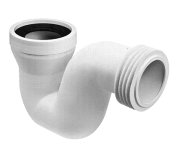 Колено для унитаза McAlpine 120 мм х 4'' полипропилен белый HC43