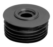 Редукция канализационная McAlpine 110х50 мм резина черный DC3-BL