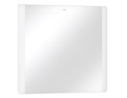 Дзеркало для ванної Hansgrohe Xarita Lite Q 80х70 см з боковим LED-підсвічуванням білий матовий 54963700