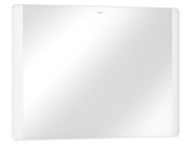 Зеркало для ванной Hansgrohe Xarita Lite Q 100х70 см с боковой LED-подсветкой белый матовый 54964700