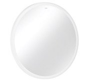 Зеркало для ванной Hansgrohe Xarita Lite S ⌀90 см с круговой LED-подсветкой белый матовый 54967700