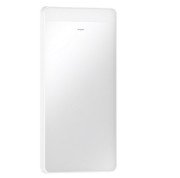 Зеркало Hansgrohe Xarita Lite Q 36х70 см с горизонтальной LED-подсветкой и ИК-датчиком белый матовый 54968700