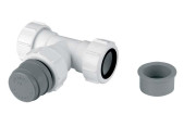 Аэрационный клапан канализационный McAlpine тройник 50 мм полипропилен VP50T