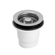 Слив для кухонной мойки McAlpine 70 мм х 1½ хром MBS70-CP