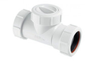 Подовжувач McAlpine із зворотним клапаном 32 мм поліпропілен білий S28NRV-32
