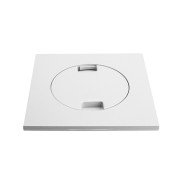 Решітка для душового трапу McAlpine 150х150 мм пластик білий HC29L