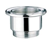 Перехідник для донного клапана McAlpine латунь хром GWAS-CB