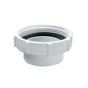 Редукція McAlpine внутрішнє-зовнішнє різьблення 2х1½ поліпропілен білий 5935
