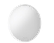 Дзеркало Hansgrohe Xarita S ⌀70 см з LED-підсвічуванням та датчиком дотику білий матовий 54982700