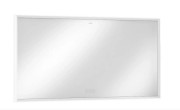 Зеркало Hansgrohe Xarita E 120,6х70,6 см с LED-подсветкой и датчиком прикосновения белый матовый 54985700