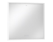 Зеркало Hansgrohe Xarita E 80,6х70,6 см с LED-подсветкой и датчиком прикосновения белый матовый 54987700