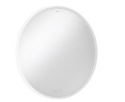 Дзеркало Hansgrohe Xarita S ⌀90 см з LED-підсвічуванням та датчиком дотику білий матовий 54981700