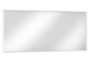 Зеркало Hansgrohe Xarita E 160,6х70,6 см с LED-подсветкой и датчиком прикосновения белый матовый 54983700