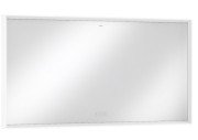 Зеркало Hansgrohe Xarita E 140,6х70,6 см с LED-подсветкой и датчиком прикосновения белый матовый 54984700