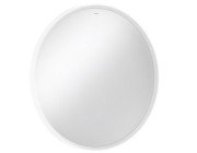 Дзеркало Hansgrohe Xarita S ⌀90 см з LED-підсвічуванням та ІЧ-датчиком білий матовий 54990700
