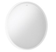 Дзеркало Hansgrohe Xarita S ⌀70 см з LED-підсвічуванням та ІЧ-датчиком білий матовий 54991700