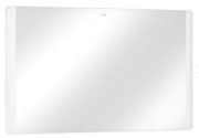 Зеркало Hansgrohe Xarita Lite Q 120х70 см с боковой LED-подсветкой и ИК-датчиком белый матовый 54978700