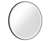 Зеркало Hansgrohe Xarita Lite S ⌀70 см с круговой LED-подсветкой и ИК-датчиком черный матовый 54979670