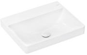 Раковина для ванной Hansgrohe Xelu Q 60х48 см без отверстия и без перелива керамика SmartClean белый 61019450