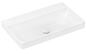 Раковина для ванної Hansgrohe Xelu Q 80х48 см без отвору та без переливу кераміка SmartClean білий 61021450