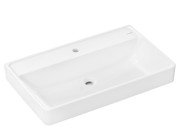 Раковина для ванной Hansgrohe Xanuia Q 80х48 см c отверстием без перелива керамика белый 60227450