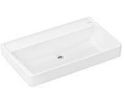 Раковина для ванной Hansgrohe Xanuia Q 80х48 см без отверстия без перелива керамика белый 60228450