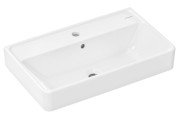 Раковина для ванной Hansgrohe Xanuia Q Compact 65х39 см c отверстием и переливом керамика белый 60617450