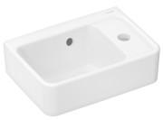 Раковина для ванной Hansgrohe Xanuia Q 36х25 см c отверстием и переливом керамика SmartClean белый 61006450
