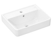 Раковина для ванной Hansgrohe Xanuia Q 50х39 см c отверстием и переливом керамика SmartClean белый 61008450