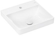 Раковина для ванной Hansgrohe Xelu Q 50х48 см c отверстием без перелива керамика SmartClean белый 61012450