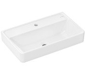 Раковина для ванной Hansgrohe Xanuia Q Compact 65х39 см c отверстием без перелива керамика белый 60219450