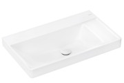 Раковина Hansgrohe Xelu Q 80х48 см полка справа без отверстий без перелива керамика SmartClean белый 61026450