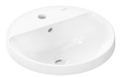 Раковина для ванної Hansgrohe Xuniva S ⌀45 см кераміка SmartClean білий 61056450