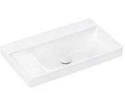 Раковина Hansgrohe Xelu Q 80х48 см полка слева без отверстий без перелива керамика SmartClean белый 61035450