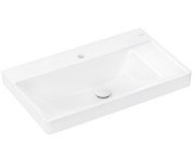 Раковина Hansgrohe Xelu Q 80х48 см полиця праворуч з отвором без переливу кераміка SmartClean білий 61027450