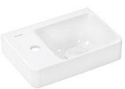 Раковина для ванной Hansgrohe Xelu Q 36х25 см полка слева керамика SmartClean белый 61085450