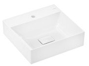Раковина для ванной Hansgrohe Xevolos E 50х48 см с отверстием без перелива керамика SmartClean белый 61090450