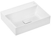 Раковина для ванной Hansgrohe Xevolos E 60х48 см без отверстия без перелива керамика SmartClean белый 61093450