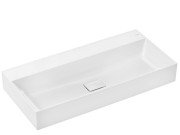 Раковина для ванной Hansgrohe Xevolos E 100х48 см без отверстия без перелива керамика SmartClean белый 61101450
