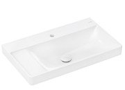 Раковина Hansgrohe Xelu Q 80х48 см полка слева c отверстием без перелива керамика SmartClean белый 61030450