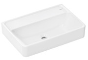 Раковина Hansgrohe Xanuia Q Compact 55х37 см без отверстия без перелива керамика SmartClean белый 61123450