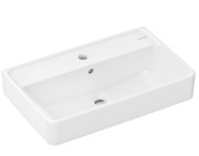 Раковина для ванної Hansgrohe Xanuia Q Compact 60х37 см з отвором та переливом кераміка SmartClean білий 61124450
