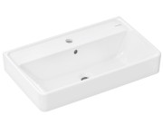 Раковина для ванной Hansgrohe Xanuia Q Compact 65х39 см c отверстием и переливом керамика SmartClean белый 61128450